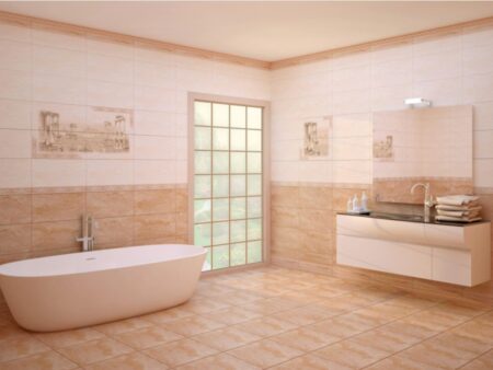 Керамическая плитка Адриатика Vinchi для ванной комнаты