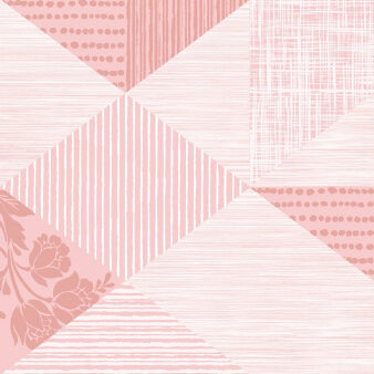 Геометрия 2 Декор-Панно 500*500 (из 2-х пл) розовое (1*4) VINCHI