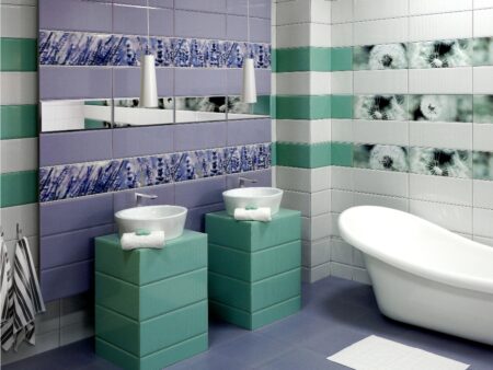 Керамическая плитка Концепт Керамин для ванной комнаты