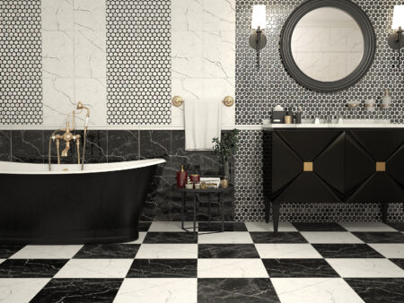 Керамическая плитка Помпеи Керамин для ванной комнаты