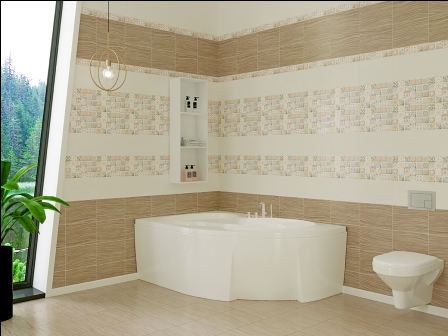 Керамическая плитка Равенна Axima для ванной комнаты