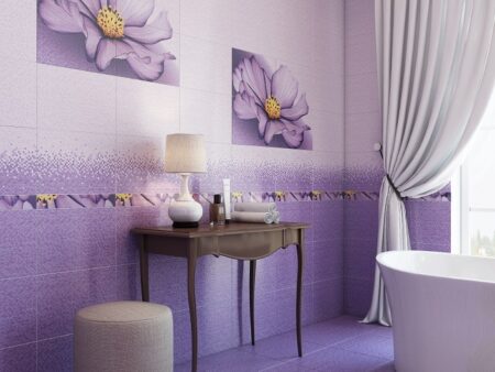 Керамическая плитка Виола Axima для ванной комнаты