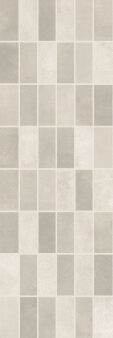 Облицовочная плитка Фиори Гриджо декорированная светло-серая 200x600 Lasselsberger Ceramics