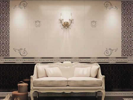 Керамическая плитка Дамаск Ротонда для ванной комнаты