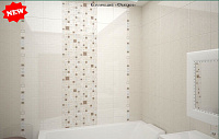 Керамическая плитка Фьюжн Пиастрелла для ванной комнаты