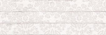 Облицовочная плитка Шебби Шик декорированная белая 200x600 Lasselsberger Ceramics