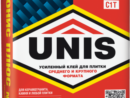 Клей для плитки UNIS 2000 (С1), 25кг (48шт/пал), шт