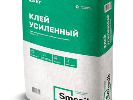 Клей для плитки Smesit Усиленный (C1 T), 25кг